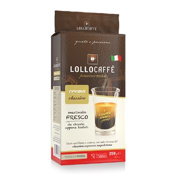 LOLLO CLASSICO CREMA - mletá káva